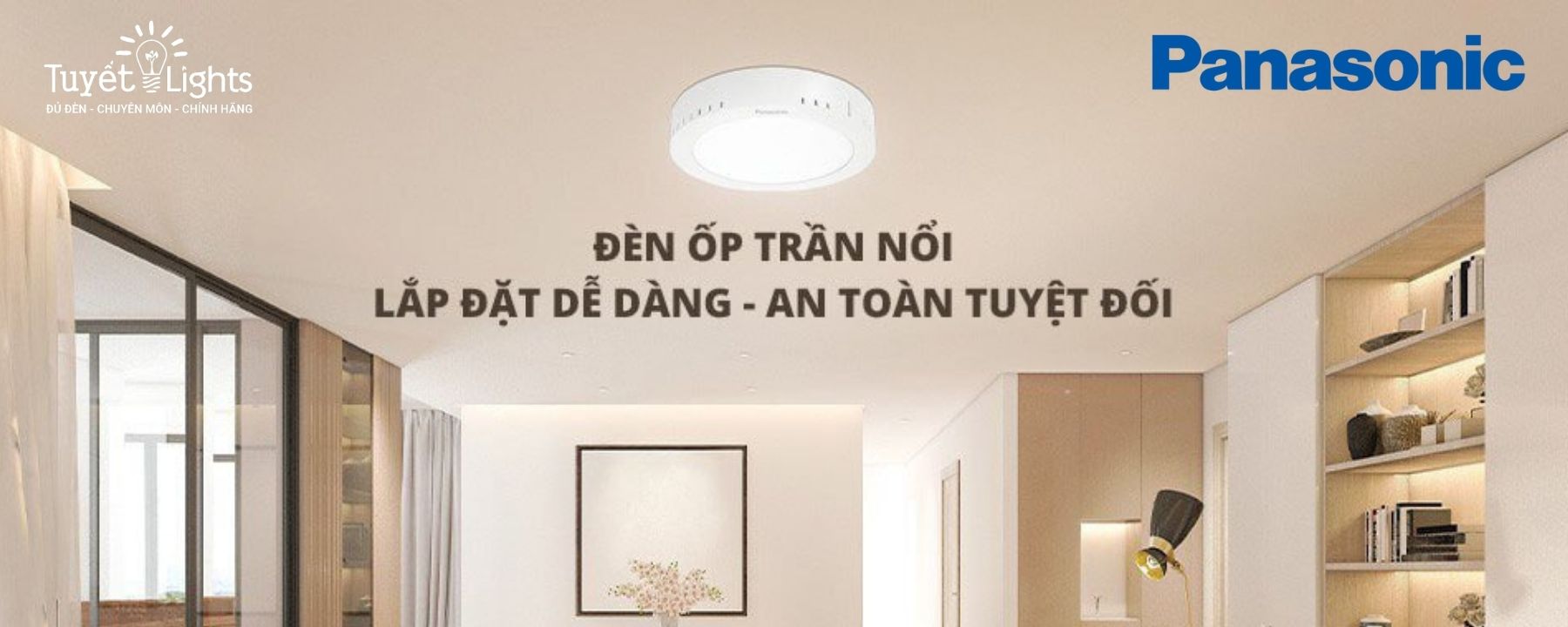 Đèn Âm Trần LED Panasonic Siêu Mỏng